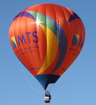 Custom Balloon on a Regular Flight